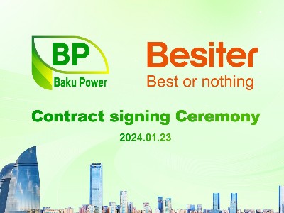 熱烈祝賀Besiter與阿塞拜疆Baku Power達(dá)成戰(zhàn)略合作